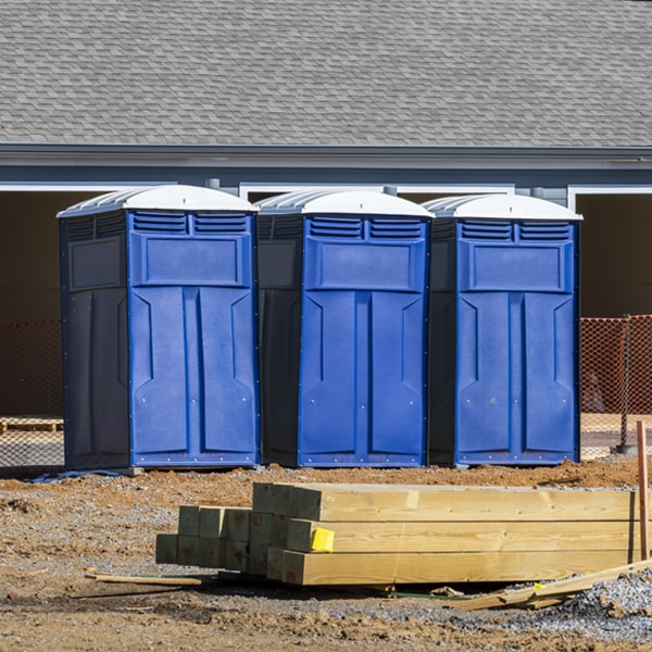 how do i determine the correct number of portable restrooms necessary for my event in Wesley Hills NY
